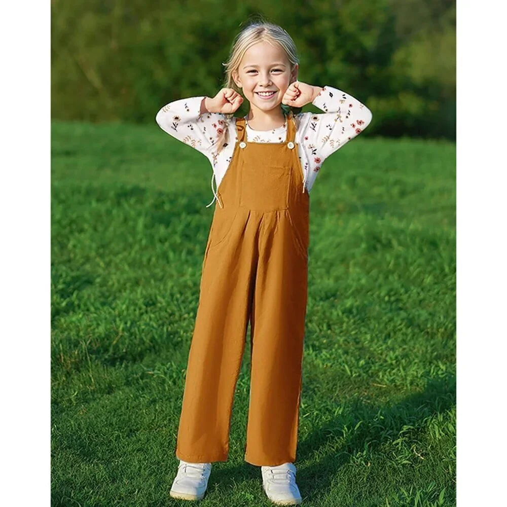 Toddler Girl Clothes 1-5T Baby Girl Outfits Fall Winter Stripe Floral Long Sleev